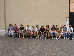 Gruppenbild Wawel Krakau