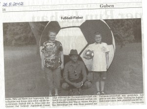 26.05.2012 Fußball-Fieber